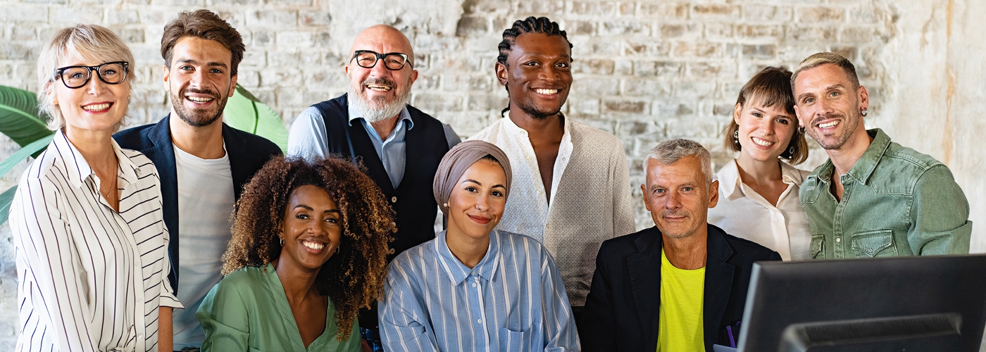 Artists collaborating in a studio